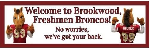 freshman banner - welcome 